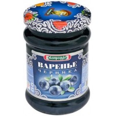 Варенье Экопродукт десерт Черника стерилизованное 325г в магазинах Магнит