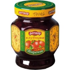 Варенье Ратибор Клубника 360г в магазинах Магнит