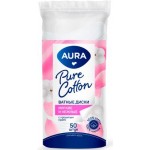Ватные диски Aura 50шт
