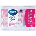 Ватные палочки Aura 400шт