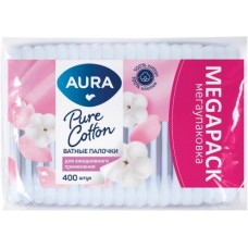 Ватные палочки Aura Classic 400шт в магазинах Магнит