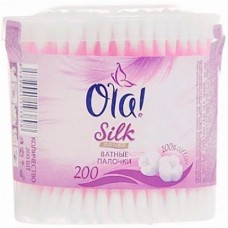 Ватные палочки Ola! Silk Sense 200шт в магазинах Магнит