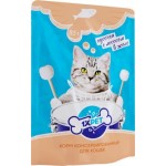 Влажный корм для кошек 1xpet лосось желе 85г