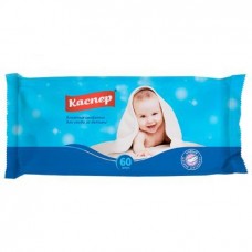 Салфетки влажные Каспер детские 60шт в магазинах Магнит