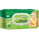 Салфетки влажные Pamperino детские с алоэ вера 80шт