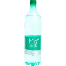 Вода Mg Mivela минеральная природная лечебно-столовая газированная 1л в магазинах Магнит