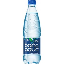 Вода питьевая BonaAqua газированная 500мл в магазинах Магнит