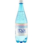 Вода Псыж минеральная лечебно-столовая газированная 1л