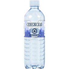 Вода Сенежская питьевая газированная + кислород 500мл в магазинах Магнит