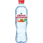 Вода Святой источник питьевая негазированная со вкусом клубники 500мл