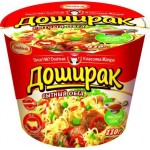 Лапша Доширак Сытный обед со вкусом говядины 110г