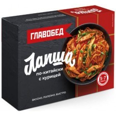 Лапша Главобед по-китайски с курицей 300г в магазинах Магнит