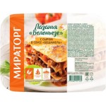 Лазанья Мираторг Болоньезе с сырным соусом Бешамель 350г