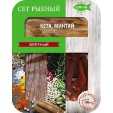 Ассорти Олива кета минтай вяленые 150г в магазинах Магнит Ассорти Олива кета минтай вяленые 150г в магазинах Магнит
