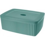 Лоток с крышкой Velvet Бытпласт 295*225*110мм 6.55л