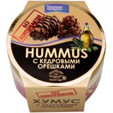 Хумус Полезные продукты с кедровыми орешками 200г в магазинах Магнит