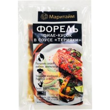 Филе форели Маритайм радужной в соусе терияки замороженный 220г в магазинах Магнит