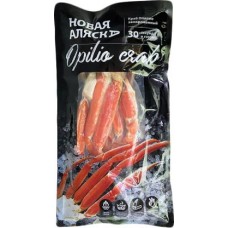 Краб Новая Аляска Опилио конечности в панцире варено-мороженный 400г в магазинах Магнит