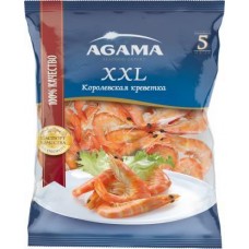 Креветки Agama XXL Королевские варено-мороженые 850г в магазинах Магнит