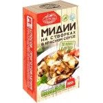 Мидии Aurora в створках в красном соусе 500г