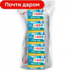 Минтай моя цена свежемороженый в магазинах Магнит