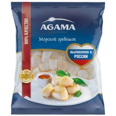Морской гребешок Agama филе свежемороженый 250г в магазинах Магнит