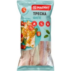 Треска филе Магнит 600г в магазинах Магнит