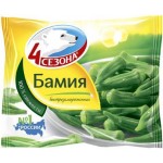 Бамия 4 Сезона быстрозамороженная 400г