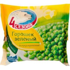 Горошек 4 Сезона зеленый быстрозамороженный 400г в магазинах Магнит