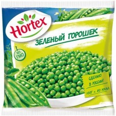 Горошек Hortex зеленый замороженный 400г в магазинах Магнит