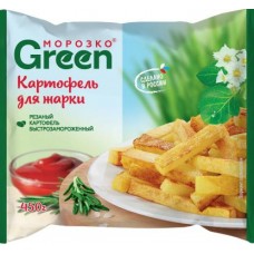 Картофель Морозко Green для жарки 450г в магазинах Магнит