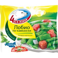 Овощная смесь 4 Сезона лобио по-кавказски 400г в магазинах Магнит