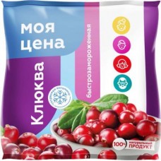 Клюква Моя цена замороженная 300г в магазинах Магнит