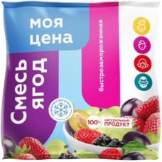 Ягодная смесь Моя цена замороженная 300г в магазинах Магнит