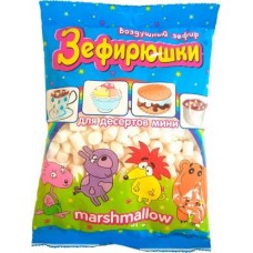 Зефир Зефирюшки Воздушный для десертов 125г в магазинах Магнит