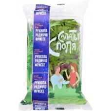 Салатный микс Руккола радиччо фриссе 75г в магазинах Магнит