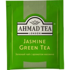 Чай зеленый Ahmad Tea с жасмином 100пак в магазинах Магнит