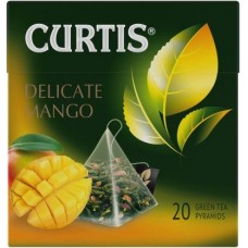 Чай зеленый Curtis Delicate Mango 20пак в магазинах Магнит