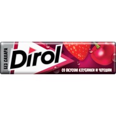 Жевательная резинка Dirol Клубника черешня 13.6г в магазинах Магнит