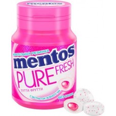 Жевательная резинка Mentos Pure Fresh Тутти фрутти 54г в магазинах Магнит