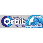 Жевательная резинка Orbit White Освежающая мята без сахара 13.6г