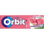 Жевательная резинка Orbit Сочный арбуз 13.6г Жевательная резинка Orbit Сочный арбуз 13.6г