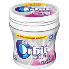 Жевательная резинка Orbit White Bubblemint 68г в магазинах Магнит