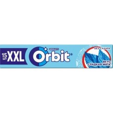 Жевательная резинка Orbit XXL Сладкая мята 20.4г в магазинах Магнит