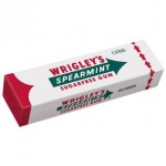 Жевательная резинка Wrigley's Spearmint со вкусом мяты без сахара 13г Жевательная резинка Wrigley's Spearmint со вкусом мяты без сахара 13г