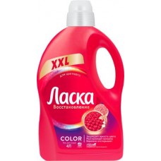 Гель Ласка для стирки цветного белья 4л в магазинах Магнит