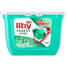 Капсулы для стирки Liby для цветного белья антибактериальные 52шт 416г в магазинах Магнит