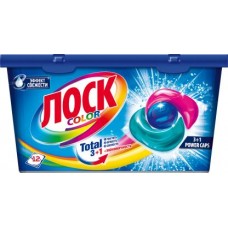 Капсулы для стирки Losk Duo-Caps Active 6 Color 12шт в магазинах Магнит