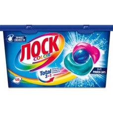 Капсулы для стирки Losk Power Caps Color 18шт в магазинах Магнит