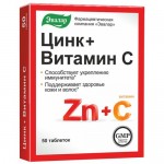 БАД Эвалар Цинк + Витамин С таблетки, 50x270мг